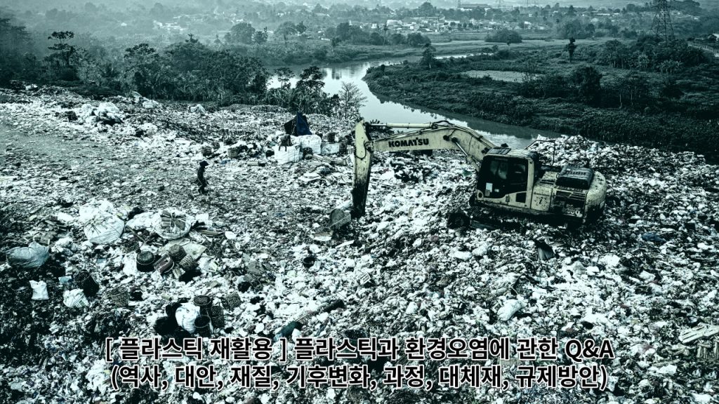 [ 플라스틱 재활용 ] 플라스틱과 환경오염에 관한 35가지 Q&A (역사, 대안, 종류, 기후변화, 과정, 대체재, 규제방안, 미세 플라스틱)