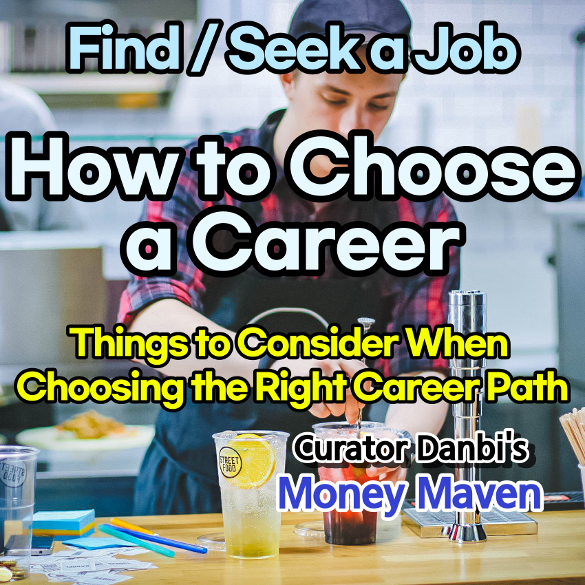Thumbnail - How to Choose a Career - a man make drink in cafe