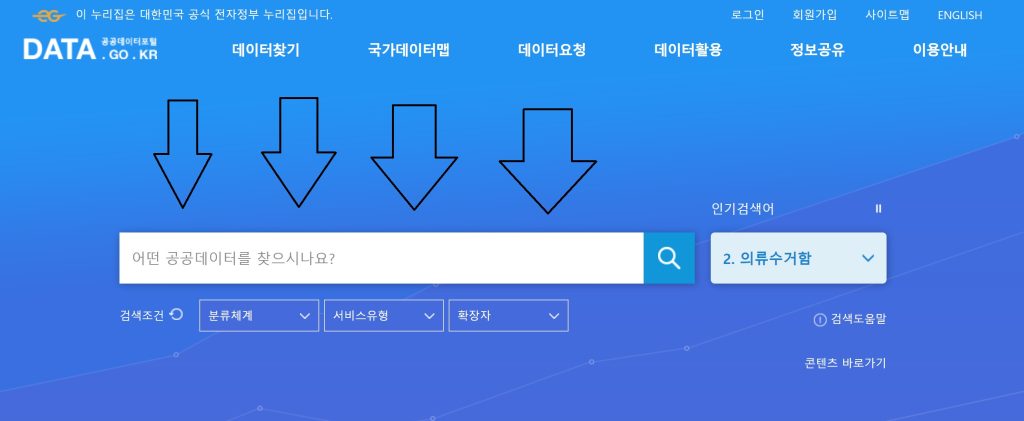 공공 데이터 포털 사이트 이용 방법과 활용 팁